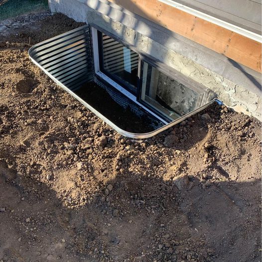 Egress Windows — Below Grade Construction project photo