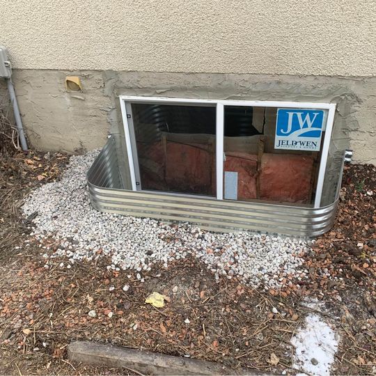 Egress Windows — Below Grade Construction project photo
