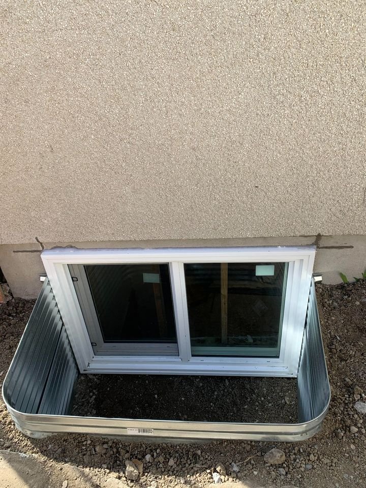 Egress Windows — Below Grade Construction project photo