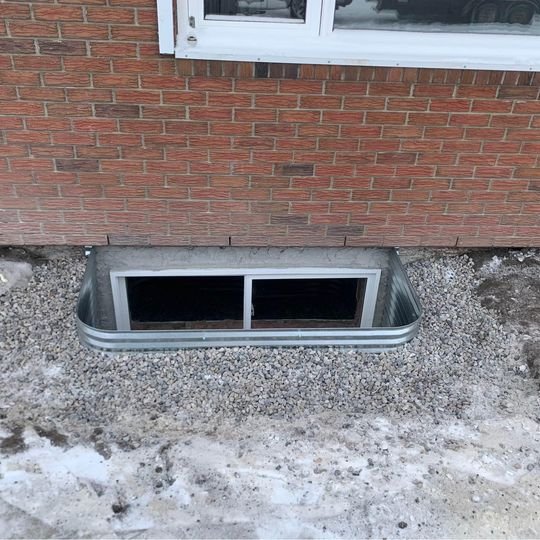 Egress Windows — Below Grade Construction project photo