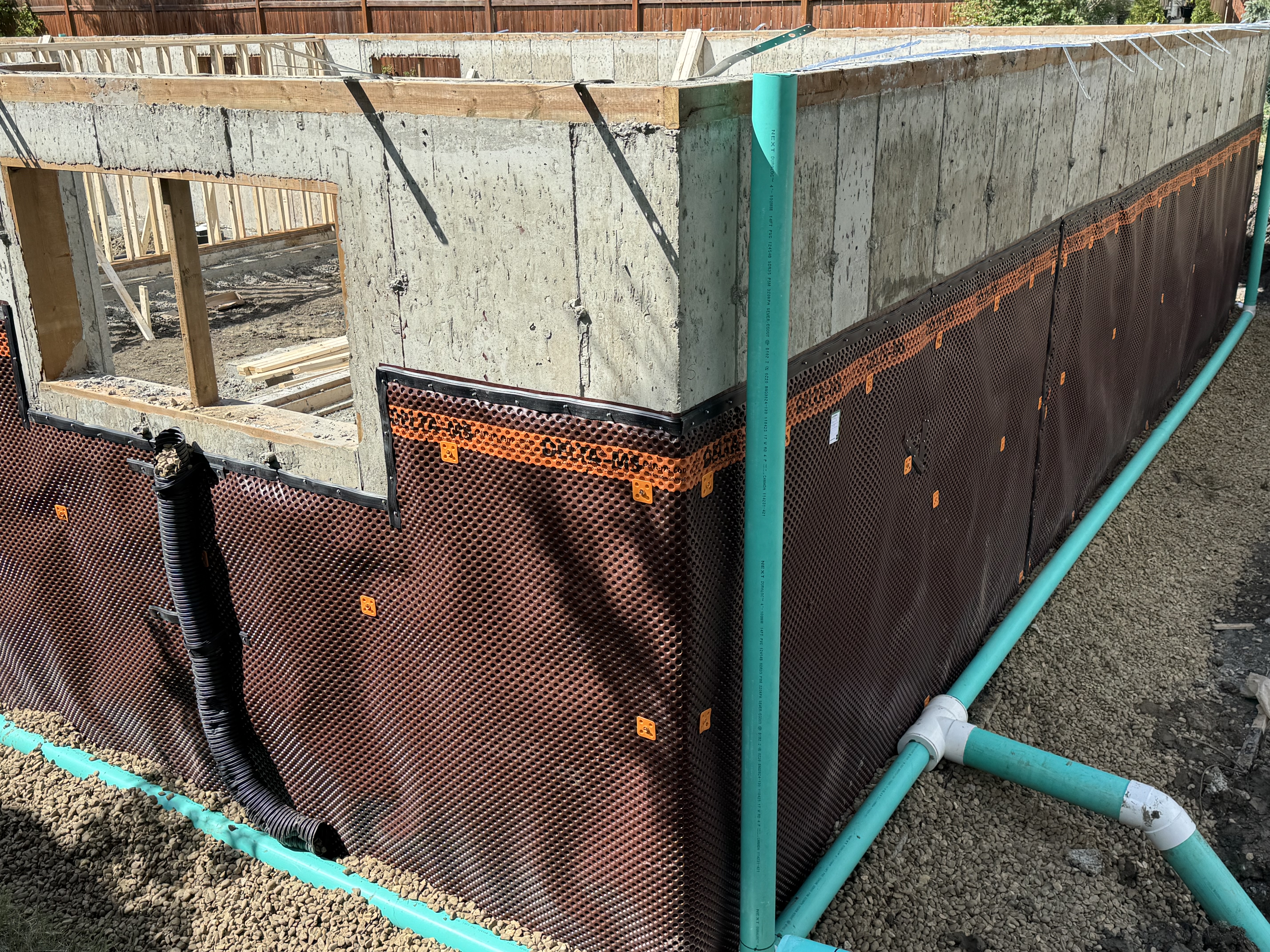 Residential Water & Sewer Repair, Installation & Replacement — Below Grade Construction project photo