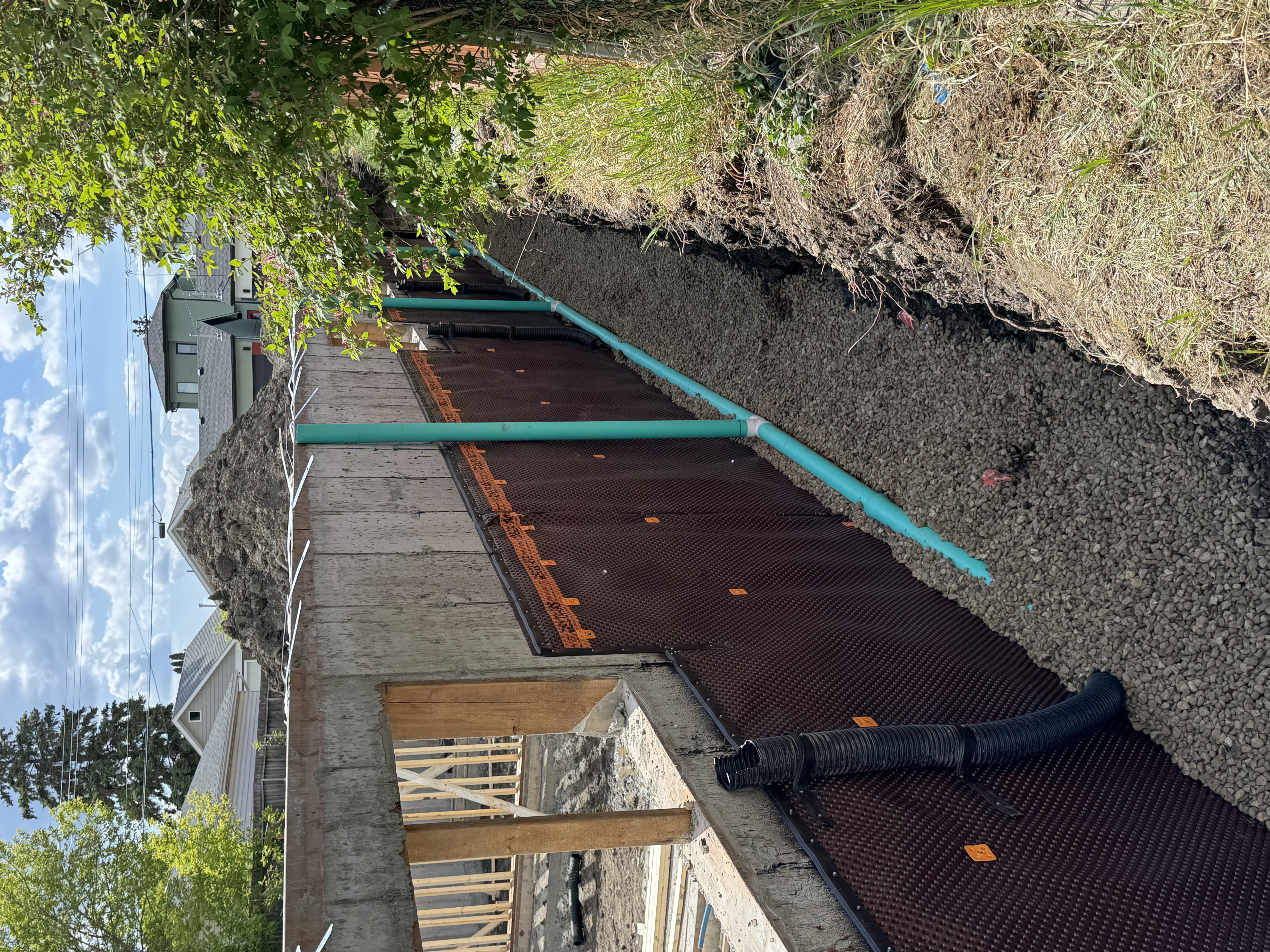 Foundation Repair & Waterproofing — Below Grade Construction project photo
