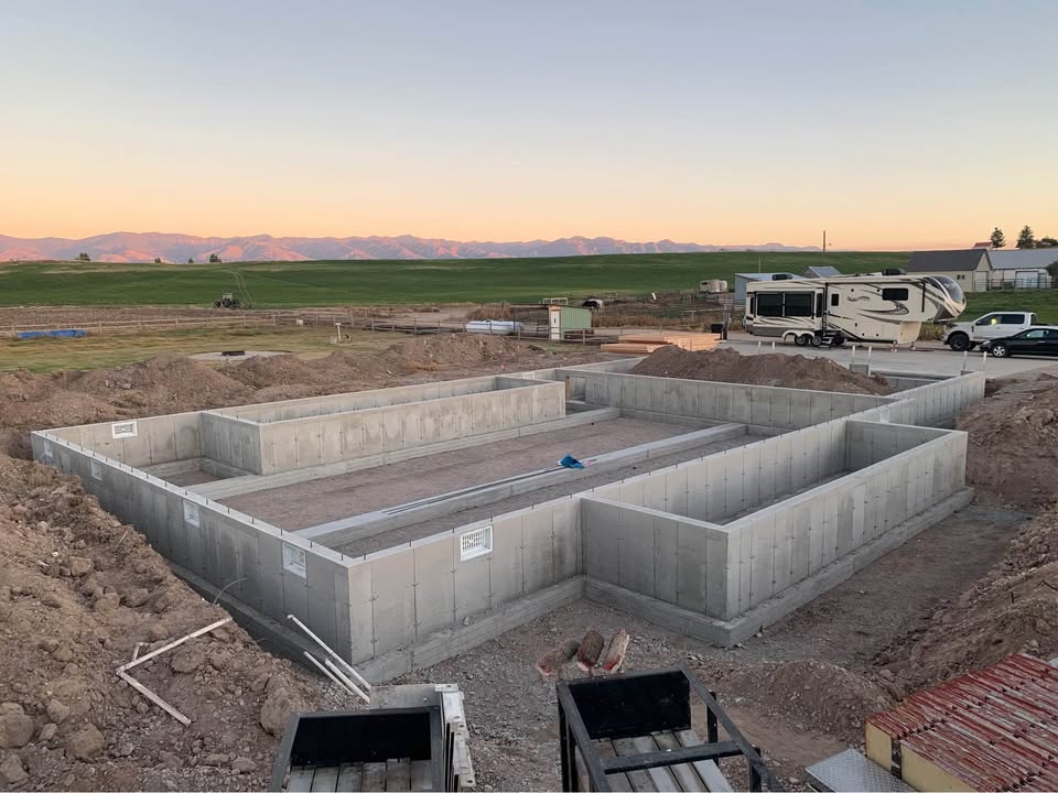 Grade Beams & Foundations — Below Grade Construction project photo