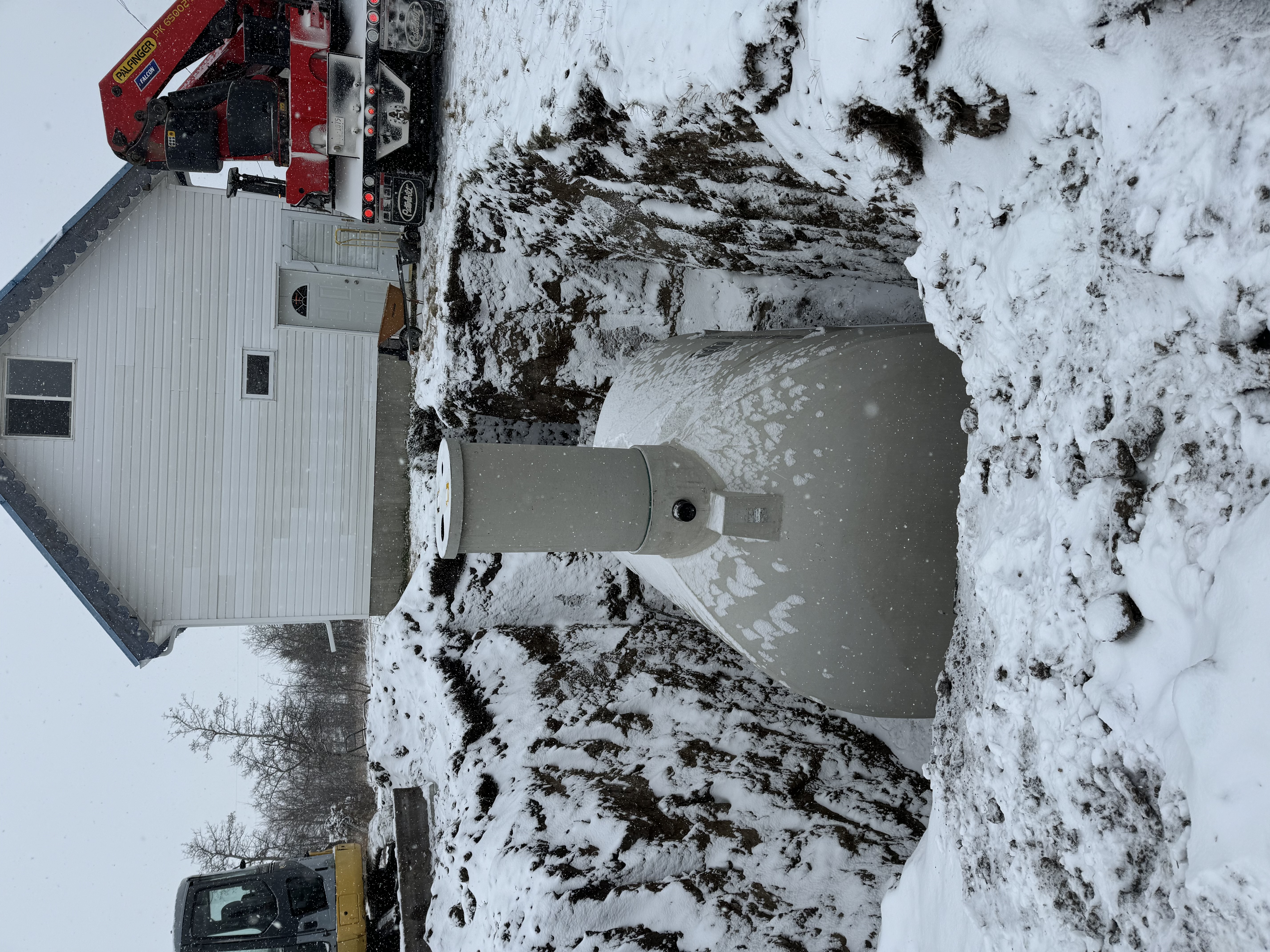 Septic & Holding Tank Systems — Below Grade Construction project photo
