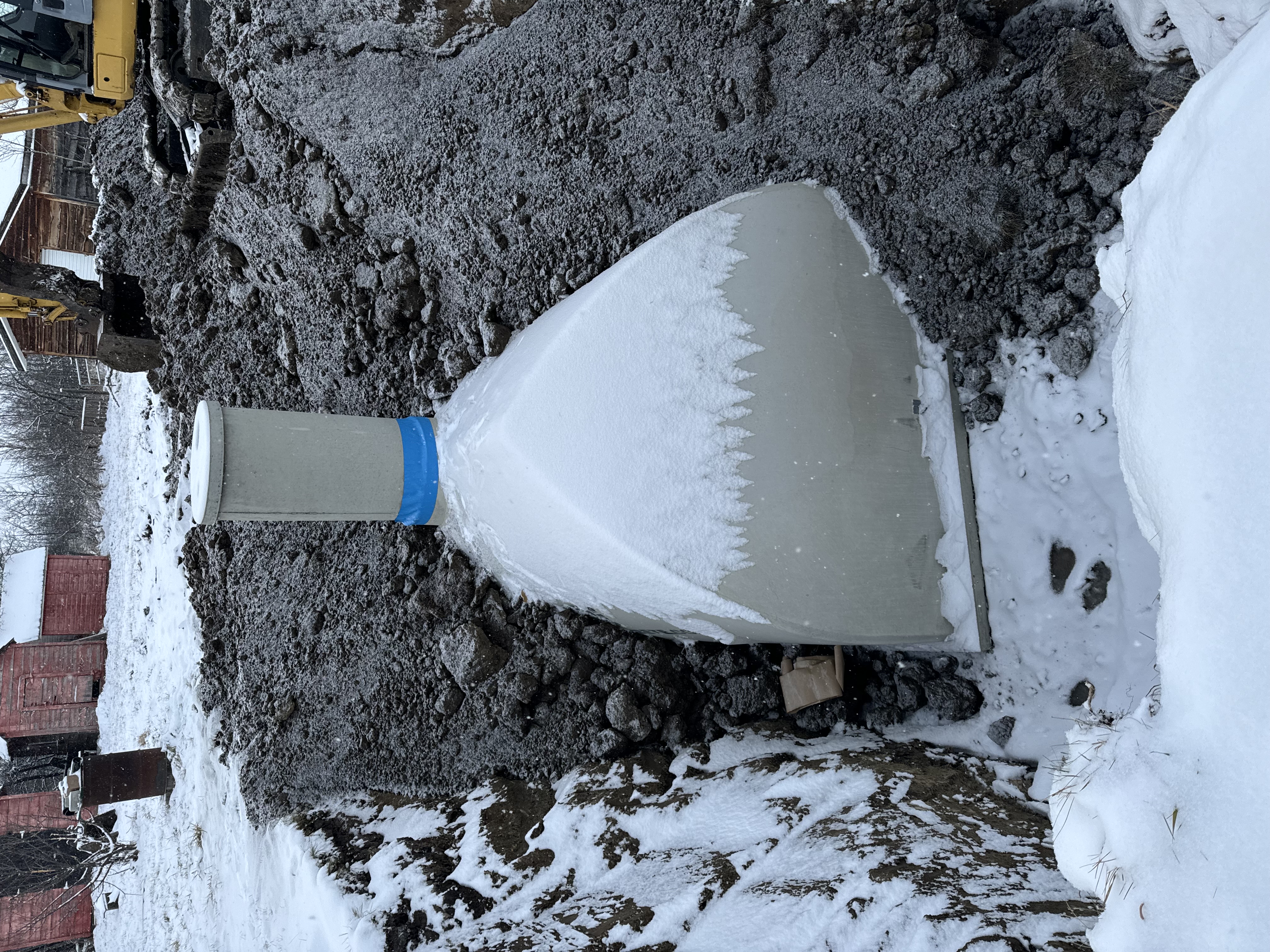 Septic & Holding Tank Systems — Below Grade Construction project photo