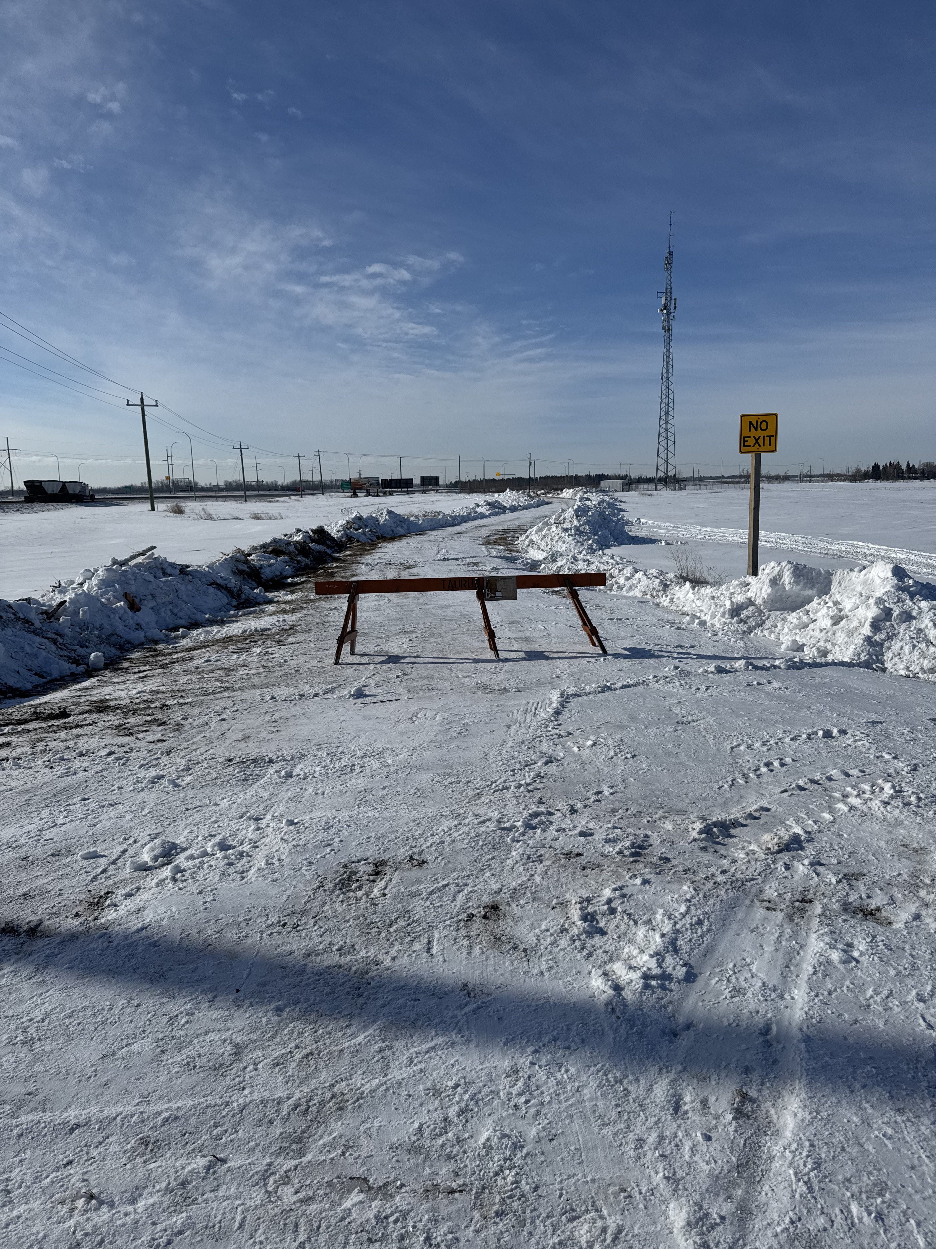 Snow Removal — Below Grade Construction project photo