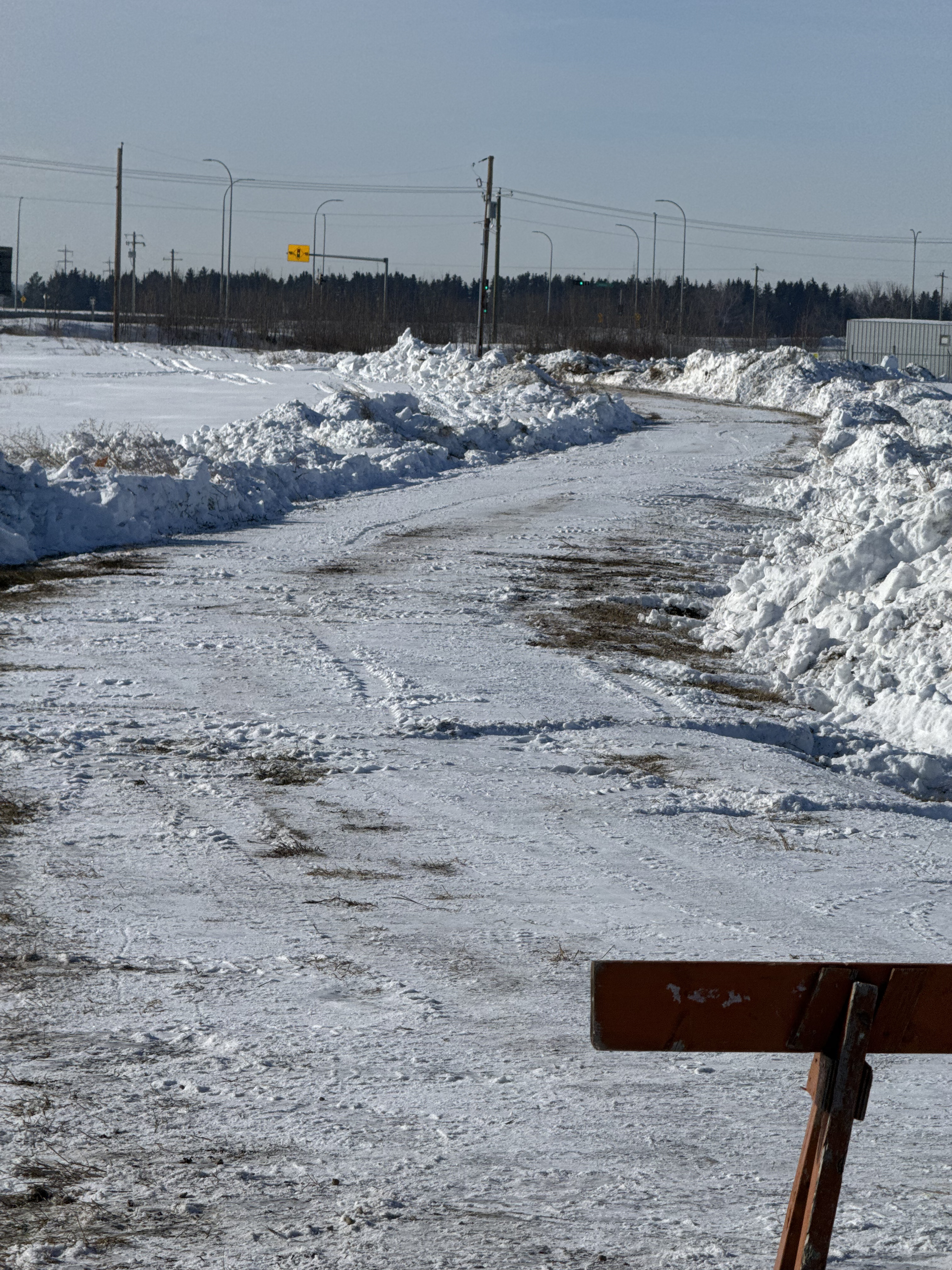 Snow Removal — Below Grade Construction project photo