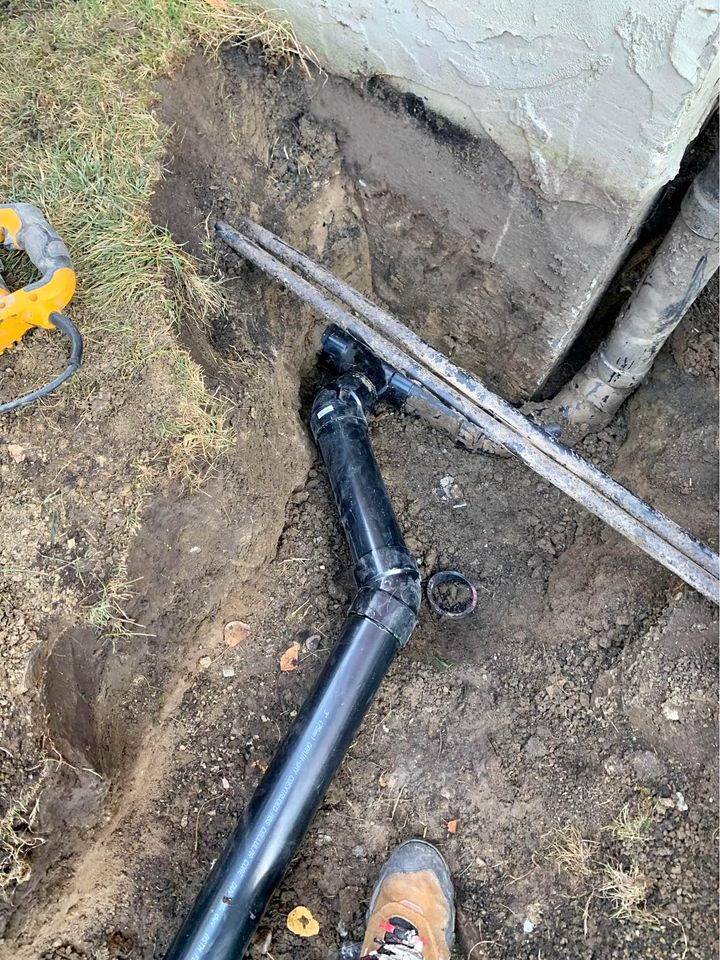 Water and sewer lines