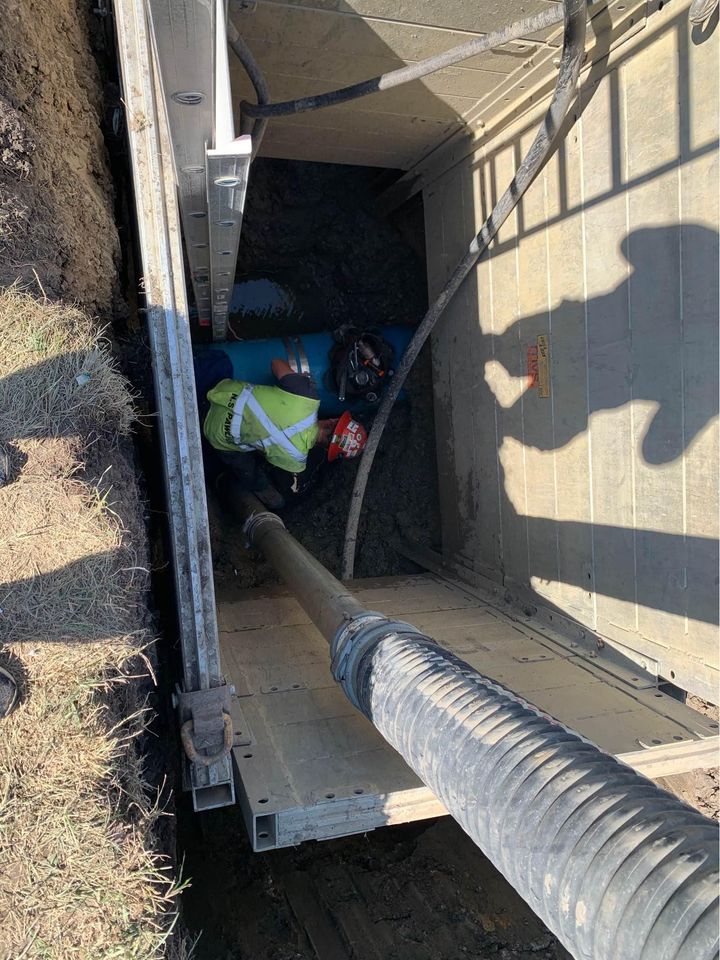 Commercial Water & Sewer Repair, Installation & Replacement — Below Grade Construction project photo