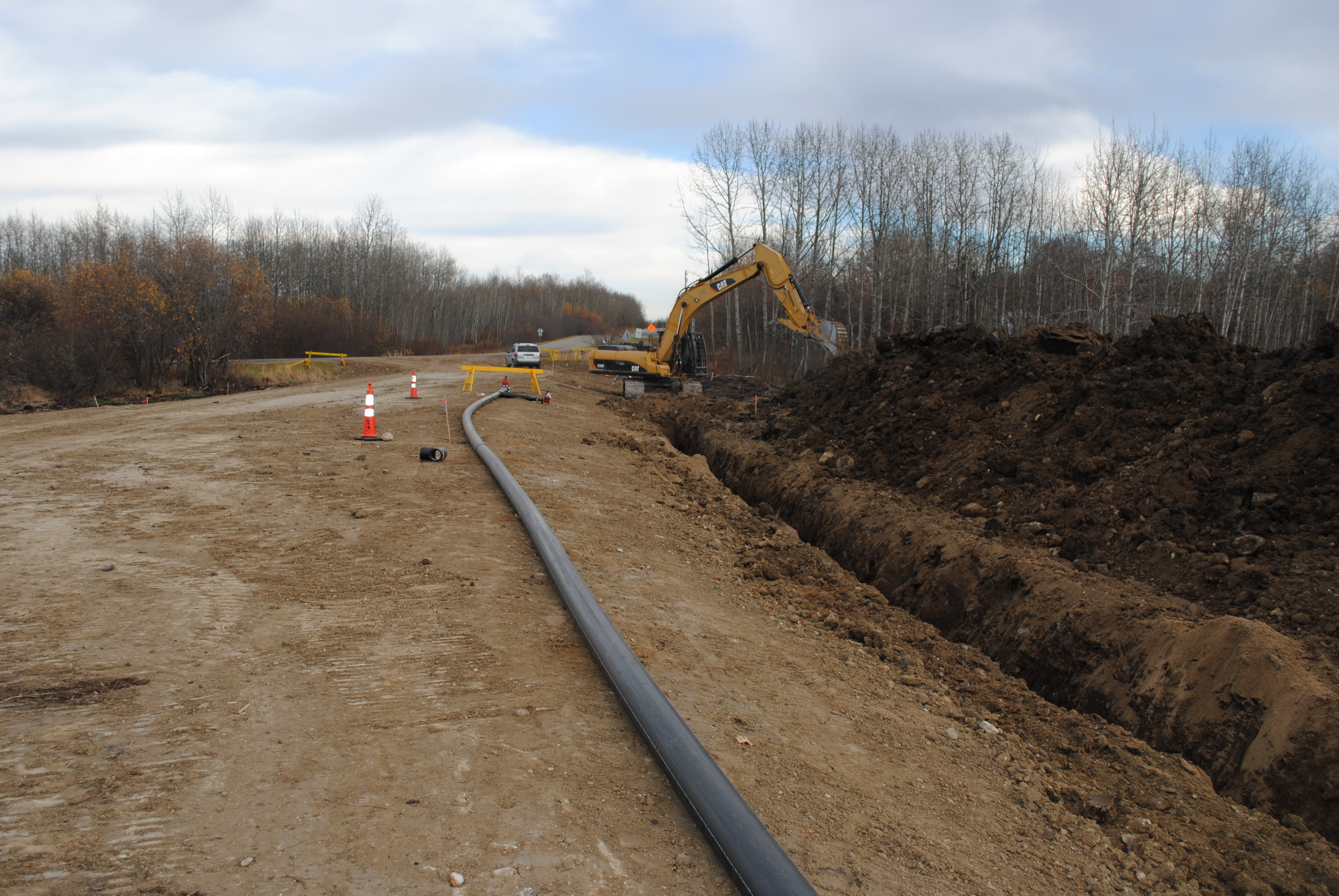 Commercial Water & Sewer Repair, Installation & Replacement — Below Grade Construction project photo
