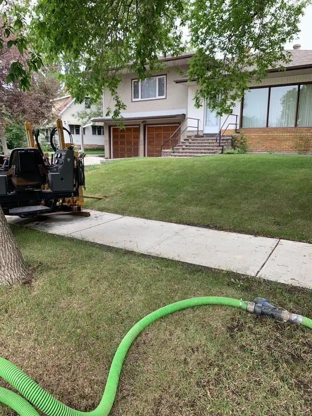 Residential Water & Sewer Repair, Installation & Replacement — Below Grade Construction project photo